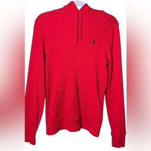 Polo Ralph Lauren Waffle-Knit Thermal Pullover Hoodie